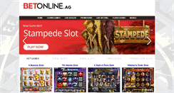 Desktop Screenshot of betonlinecasino.org
